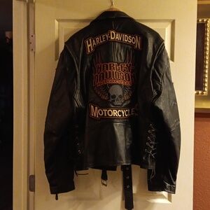 Mens Harley Davidson Motorcycle Jacket